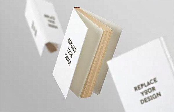 free book mockup