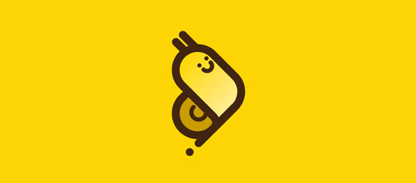 snail logo design