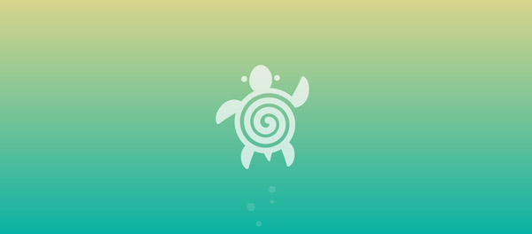 turtle spiral logo