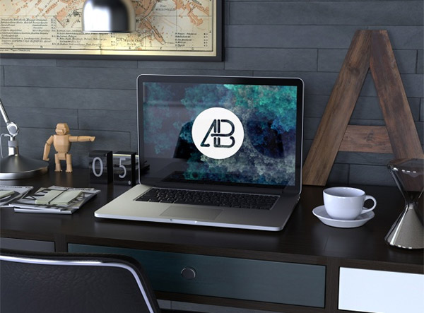 desk mockup designs