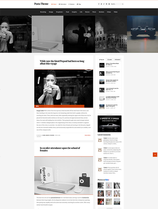 responsive premium themes