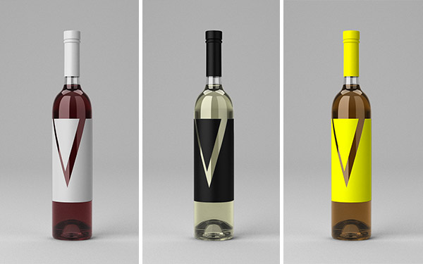 wine bottle template