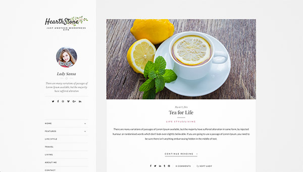 wordpress blog theme