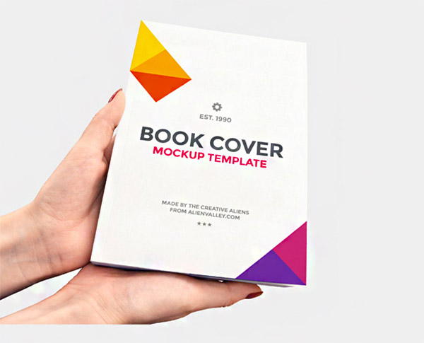 book mockups template