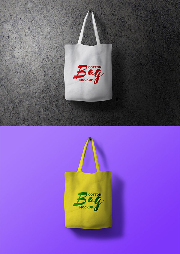 psd bag template