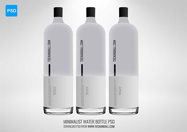 clean water bottle