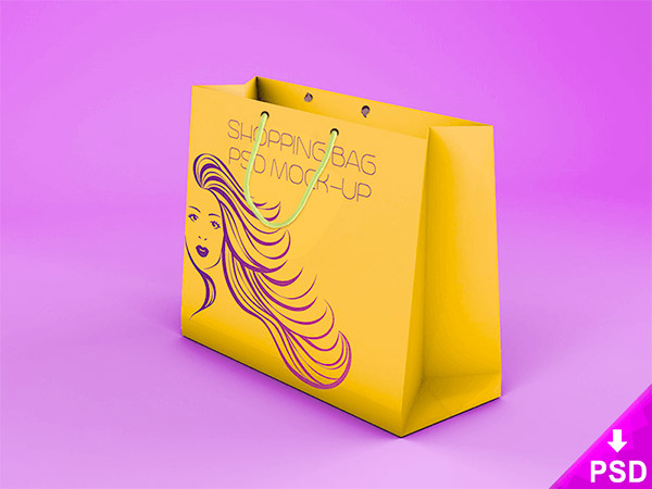 shopping bag mockup