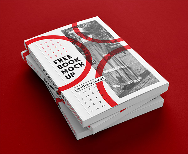 book mockup design