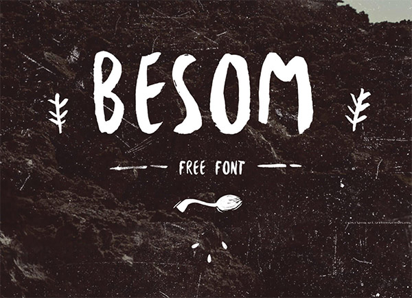 brush lettering typeface