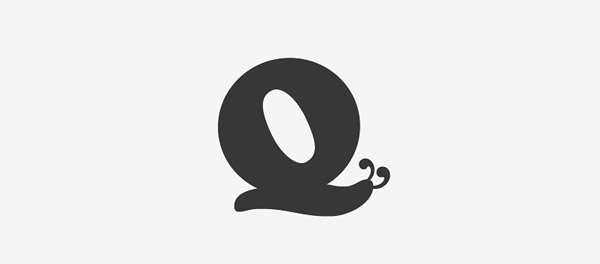 letter snail logos