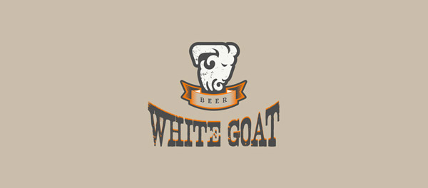 cute goat branding