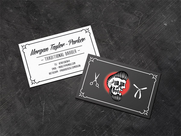 hipster business card