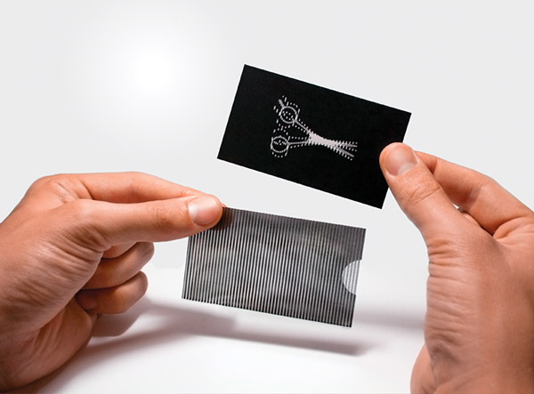 creative barbers business card