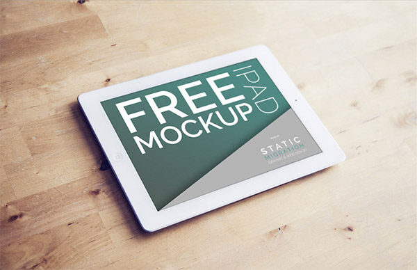 free mockup ipad