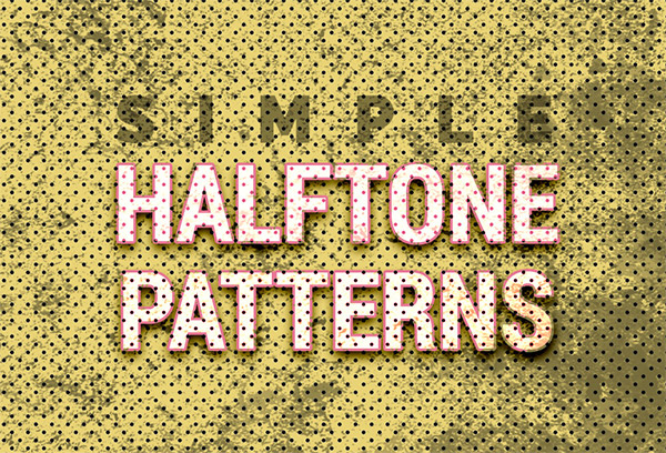 photoshop pattern dots