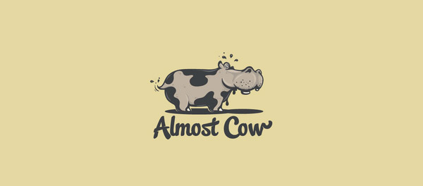 cow logo design