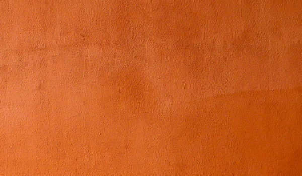 orange concrete painting