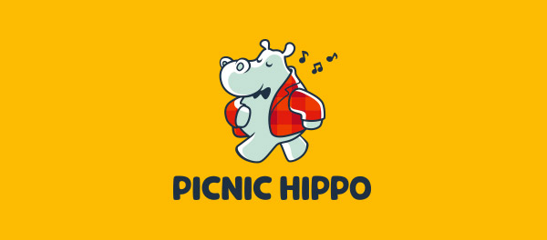 musical hippo branding