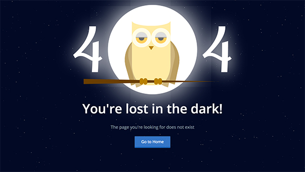 css animated 404