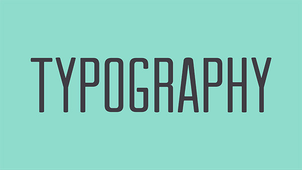 basics typography