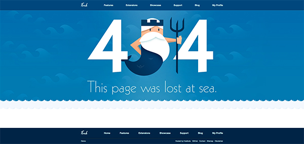 404 error page design