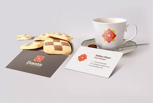 bcard cup template