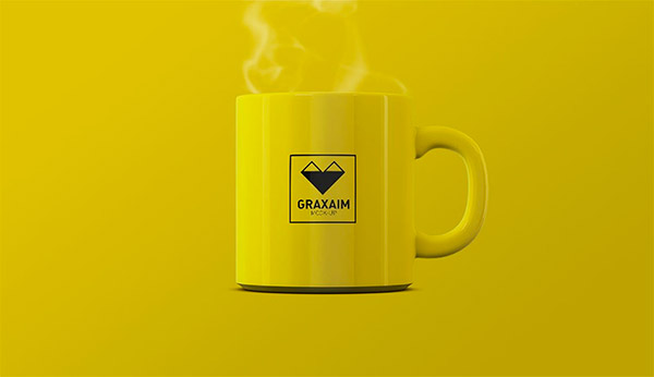 yellow mug design