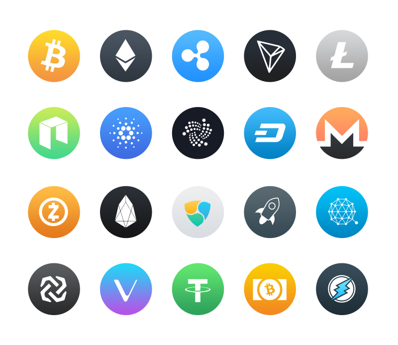 crypto icons